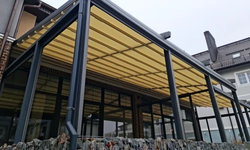 Пергола Vario с LED подсветкой - Гостиница "Янтарный сезон"
